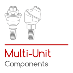 Multi-Unit Abutment compatible components