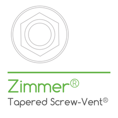 Zimmer® Tapered Screw-Vent® compatible components