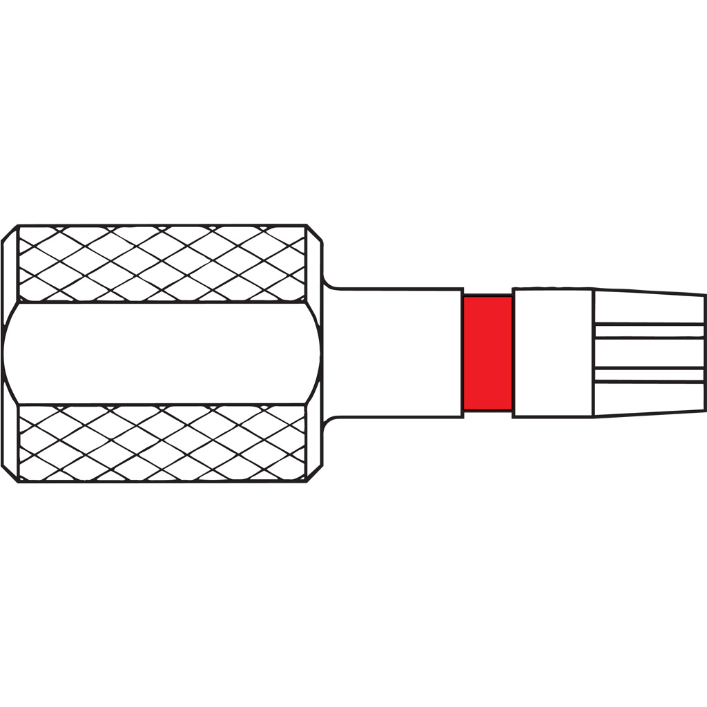 Spanner Typekey Spanner key (Red) Anchor size 3